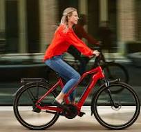 fiets met ondersteuning