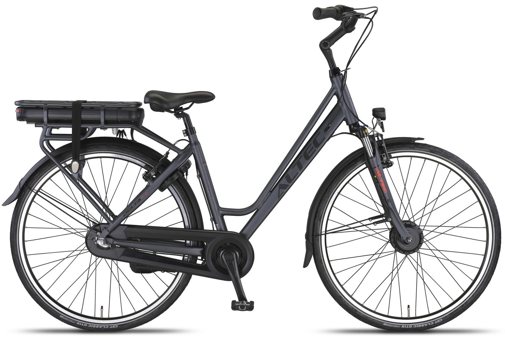 e bike met voorwielmotor