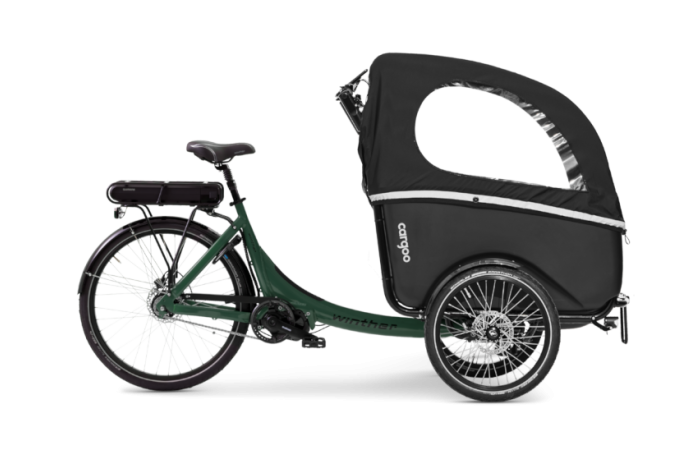 kleine elektrische bakfiets