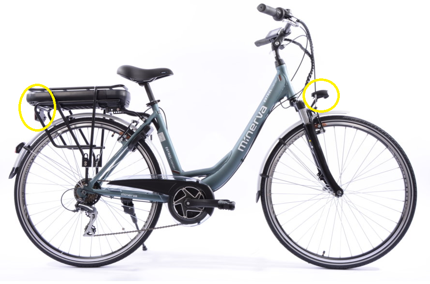 minerva plooifiets elektrisch