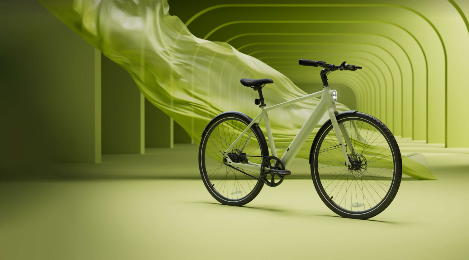 elektrische fiets groen