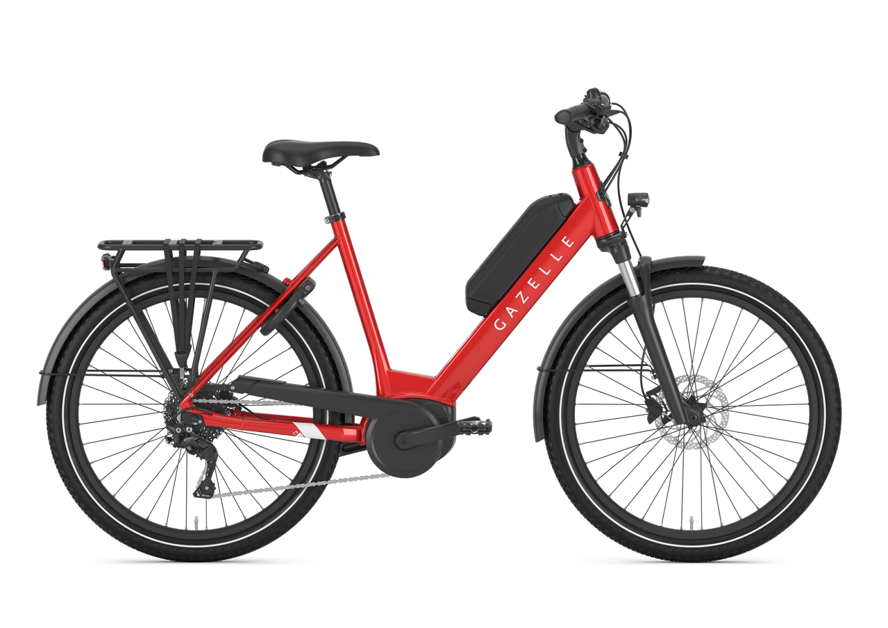 sportieve elektrische fiets gazelle