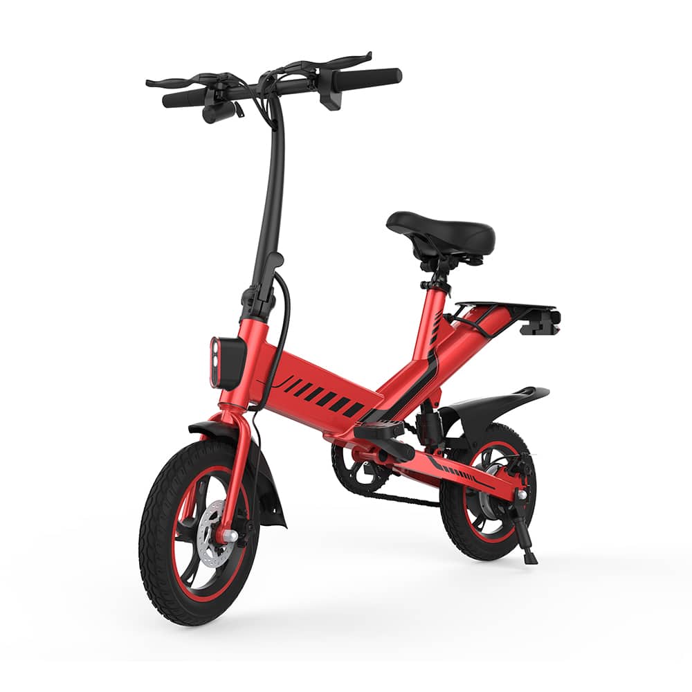 elektrische fiets rood