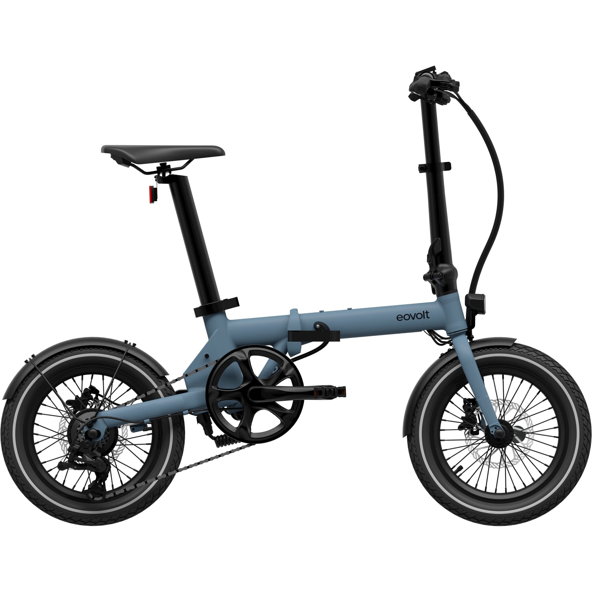 elektrische vouwfiets met gashendel